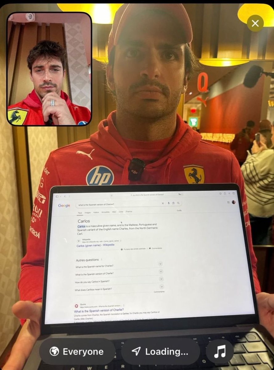 tomi210655's tweet image. 샤를르끌레르랑 카를로스사인츠 비리얼 구도
언제 안 웃김??