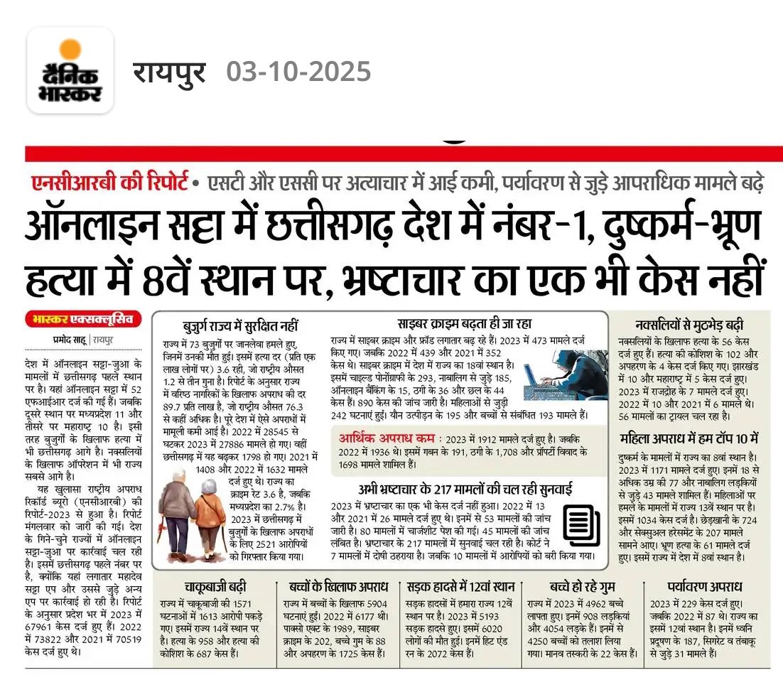 diamondsahu804's tweet photo. @abhinaymaths छत्तीसगढ़ अब सभी क्षेत्रों में आगे आ रहा है सर जी https://t.co/0cBFhYtO9m