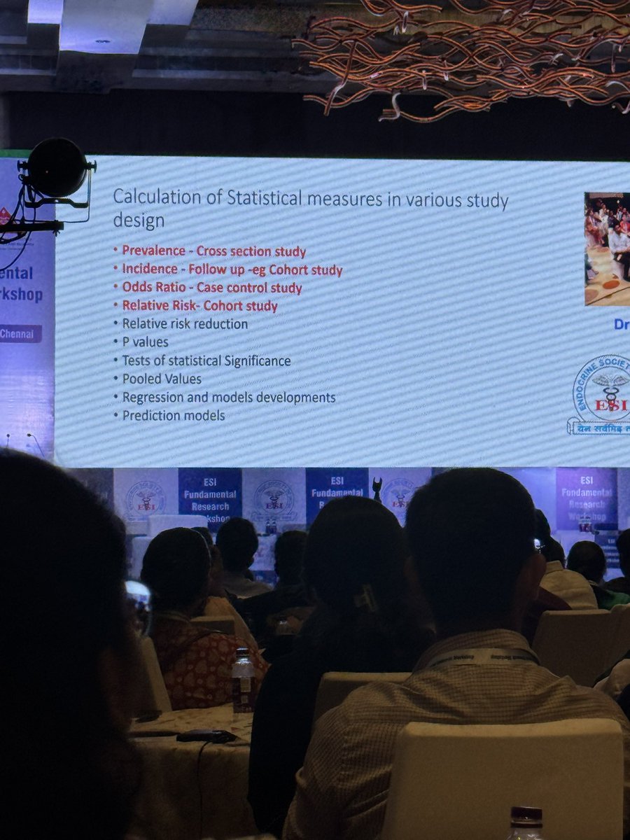 IndiaESI's tweet image. ESI workshop on basic tenets of Research with 120 DM/DrNB Endocrinology residents across the country in attendance

#ResearchModeon