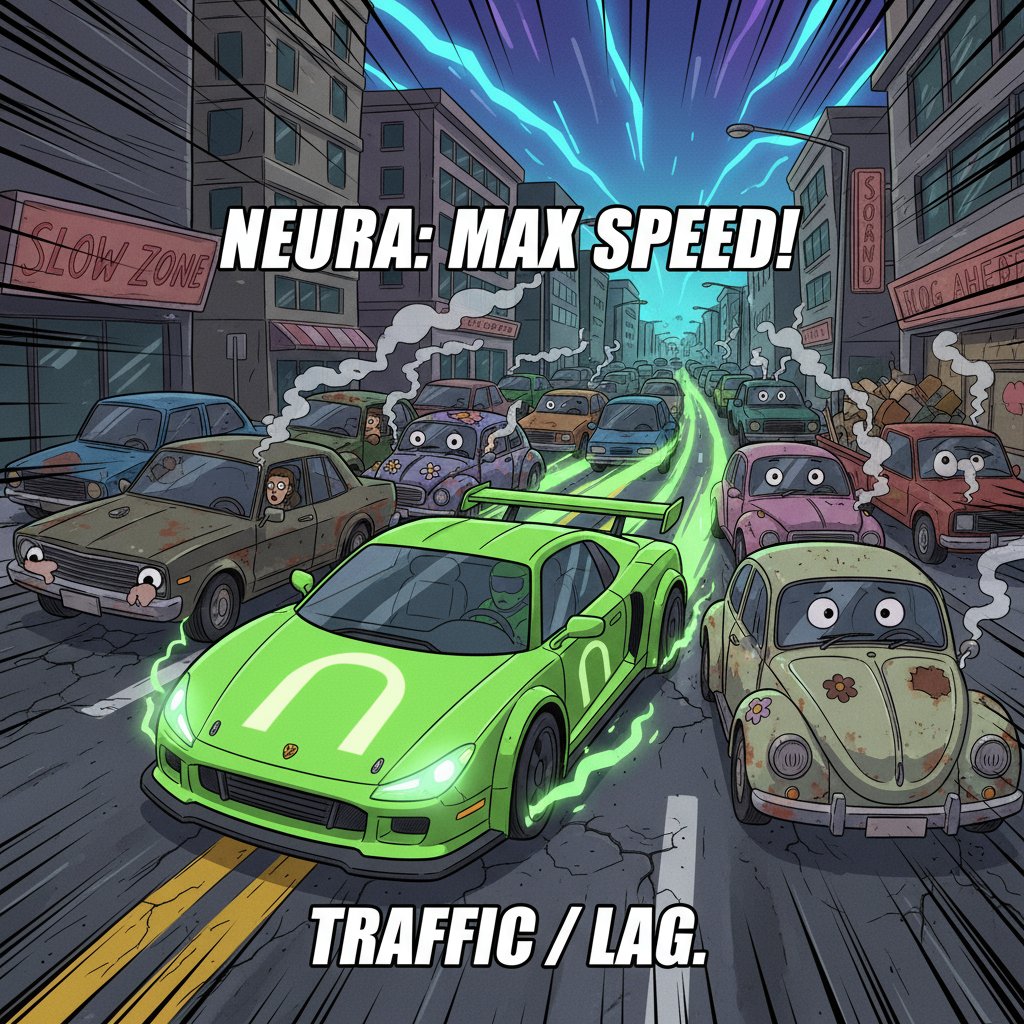 criscost777's tweet photo. When the blockchain traffic jams hit, @Neura_io  just takes the fast lane! 💨

Max speed, no lag - this is how digital payments should feel.

Why settle for slow zones? 
#NeuraProtocol #CryptoMemes #Web3 https://t.co/7WYJ2cPLrd
