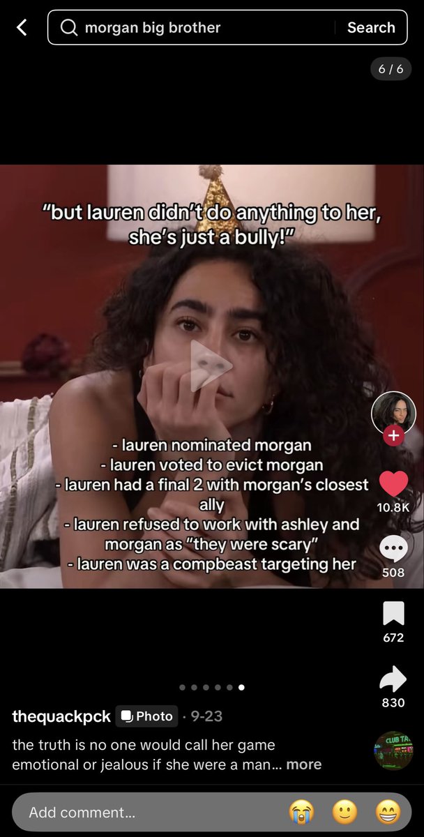 paceysgoddess's tweet photo. morgan liked this tiktok… exactly!!! 🙂‍↕️ https://t.co/jNK8QuVMmO