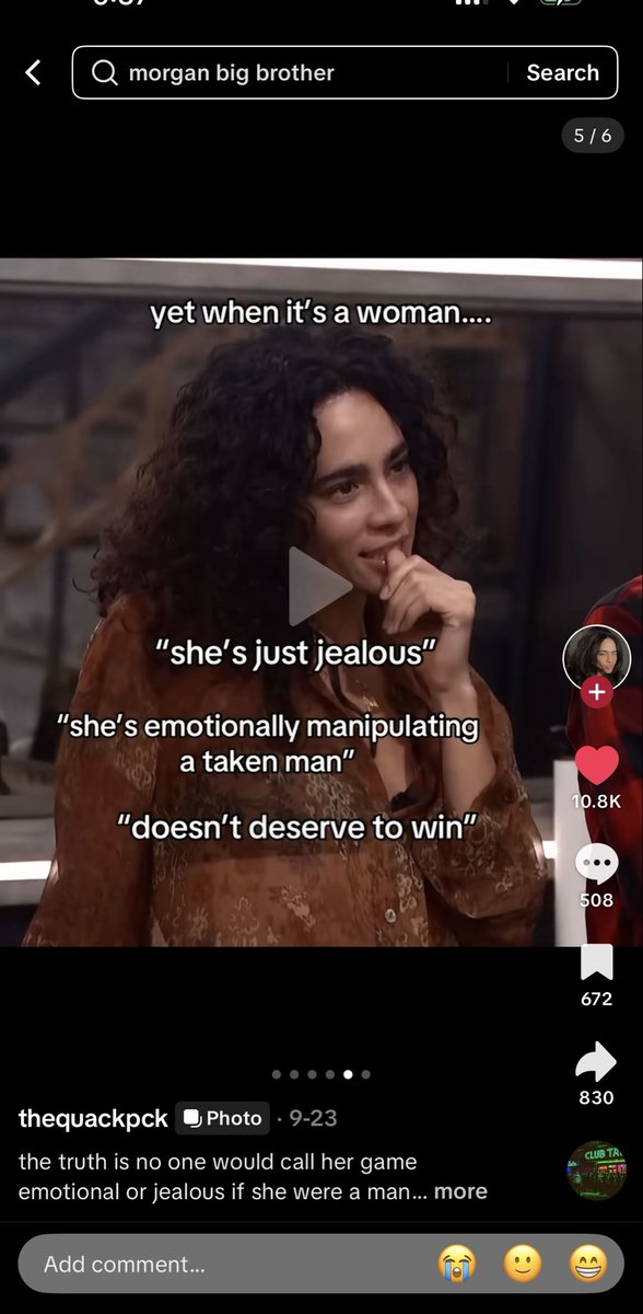 paceysgoddess's tweet photo. morgan liked this tiktok… exactly!!! 🙂‍↕️ https://t.co/jNK8QuVMmO