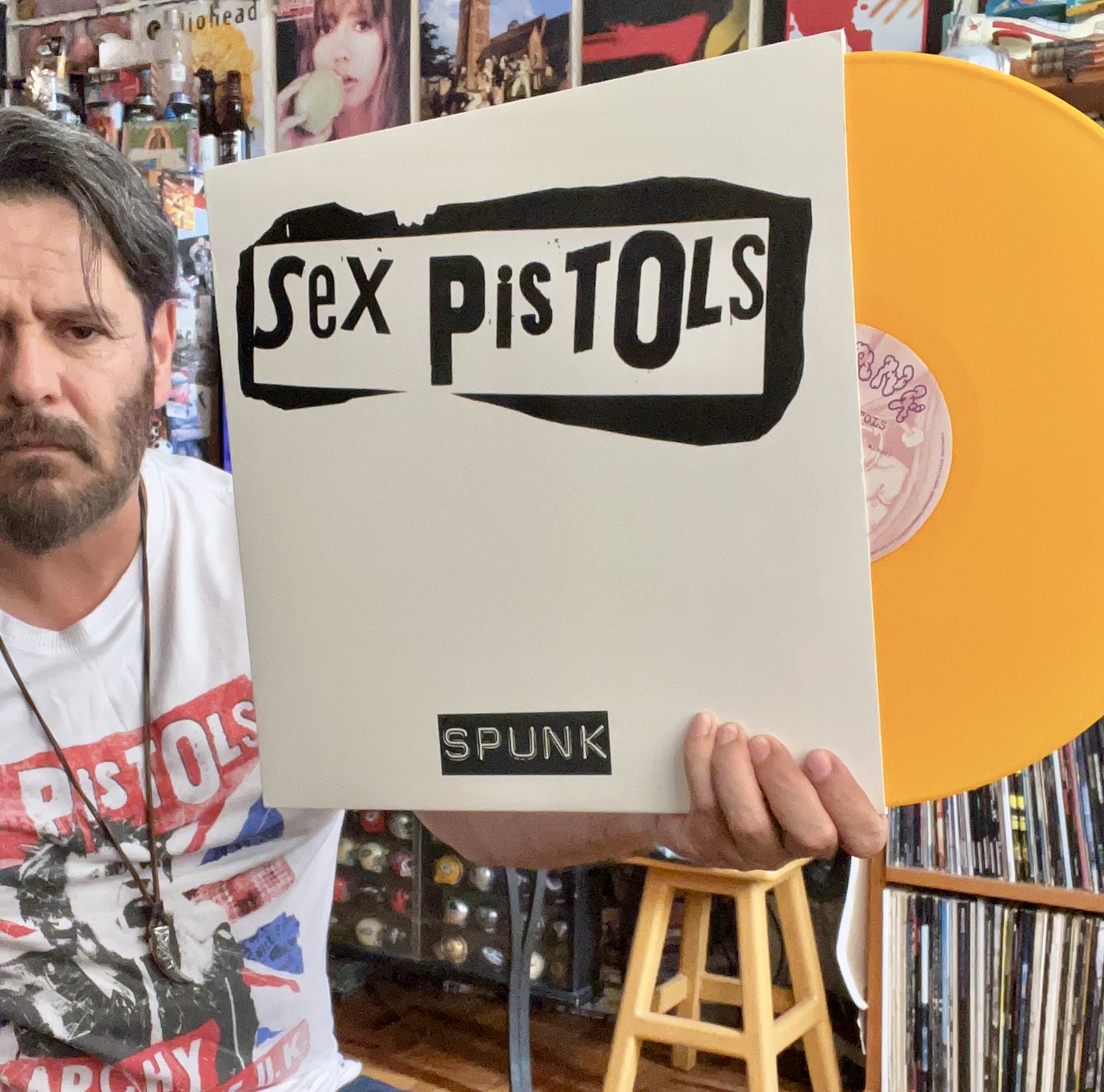 SEX PISTOLS 1977年 UK初回オリジナル SPUNK 名盤!!! Sex Pistols – Spunk - The Demos 1976-1977 LP Ltd Pink Vinyl