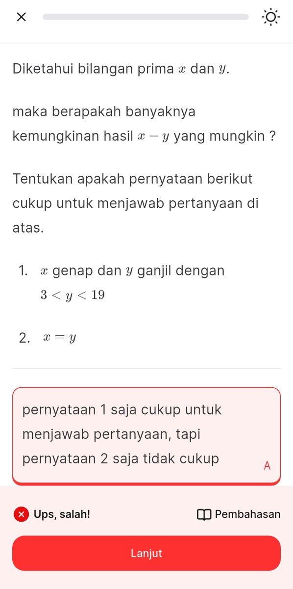abeywork's tweet photo. thanks buat yang kasi tau app analitica ini✨, beneran cocok di aku ada mini quiz gratis loh dan kalau salah ada pembahasannya lagi, dan bisa tanya si ica jg yg paling aku suka dia bakal jelasin sampe paham si. https://t.co/w1q0qPub1s