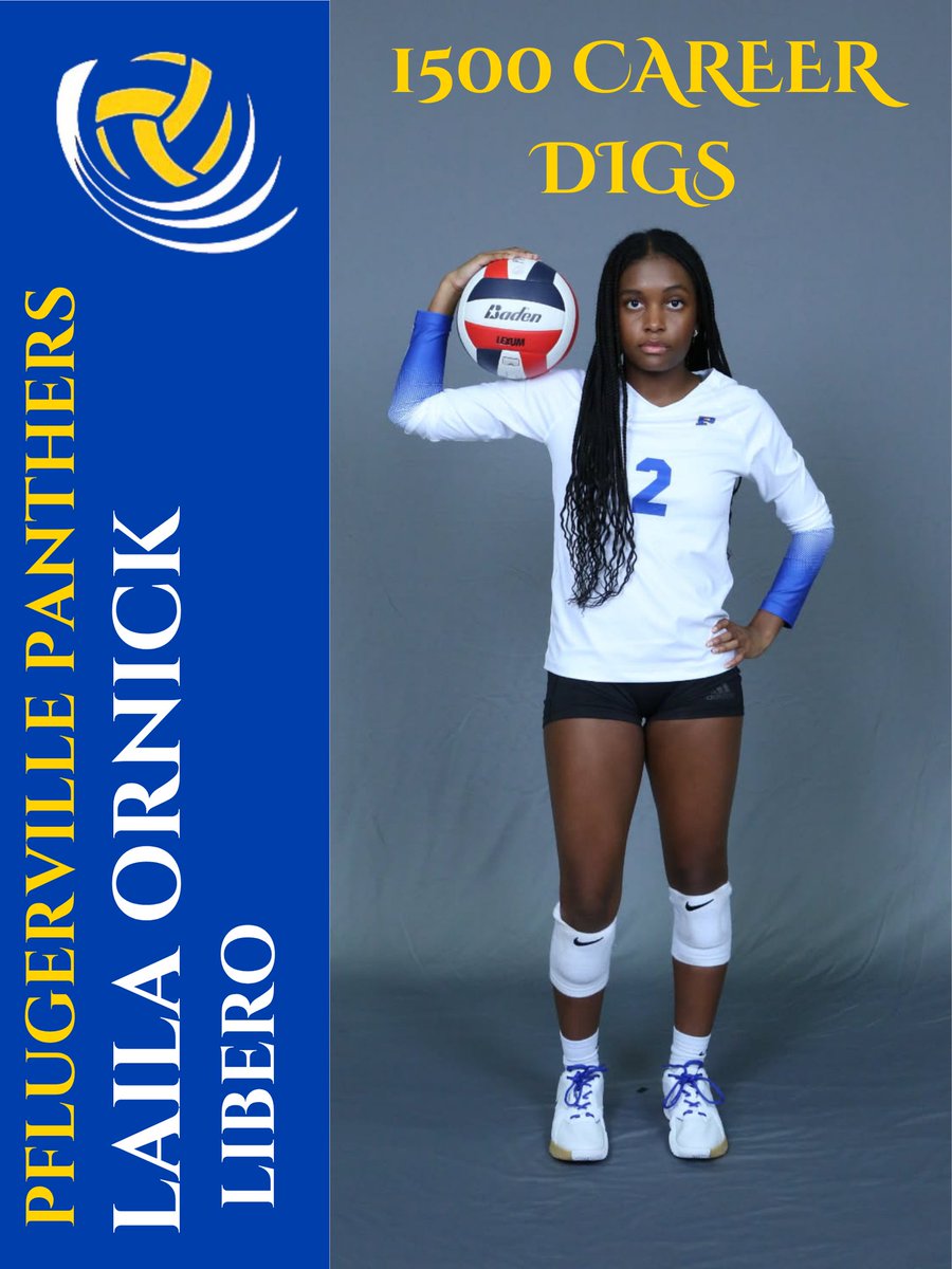 Major achievement by our Senior Libero this evening!! Way to go Laila!!