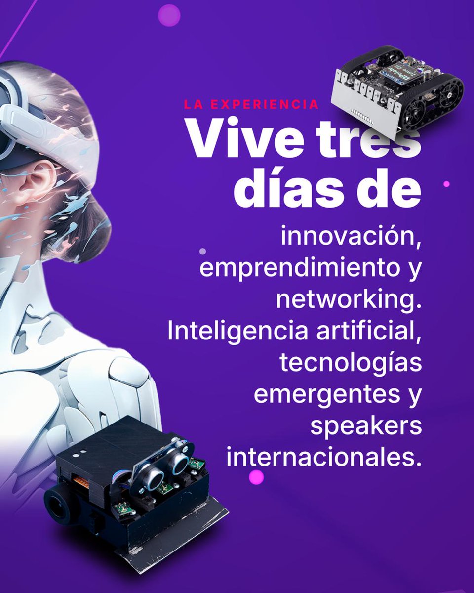 SICOMPue's tweet image. 🦾 ¡Puebla, capital tecnológica te invita! 🌐
Del 15 al 17 de octubre, el @CExpositorPue será sede del #TechCapital Puebla Summit 2025, un evento único en el país con:
🧶 1/2
