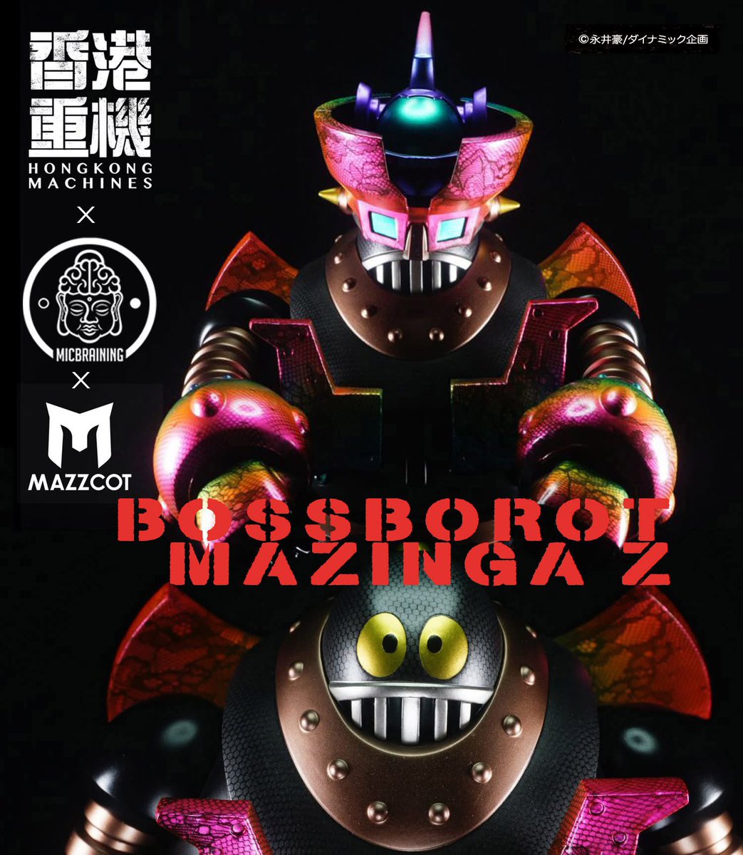 felixip's tweet photo. DesignerConAsia 首次在香港舉行，今次分別與三位塗裝設計師Crossover三款One-Off 作品，在會場首發。

#BossBorot #MazingaZ #BW7 #StanleyStudio #MicBraining #Mazzot https://t.co/bZHargL8D1