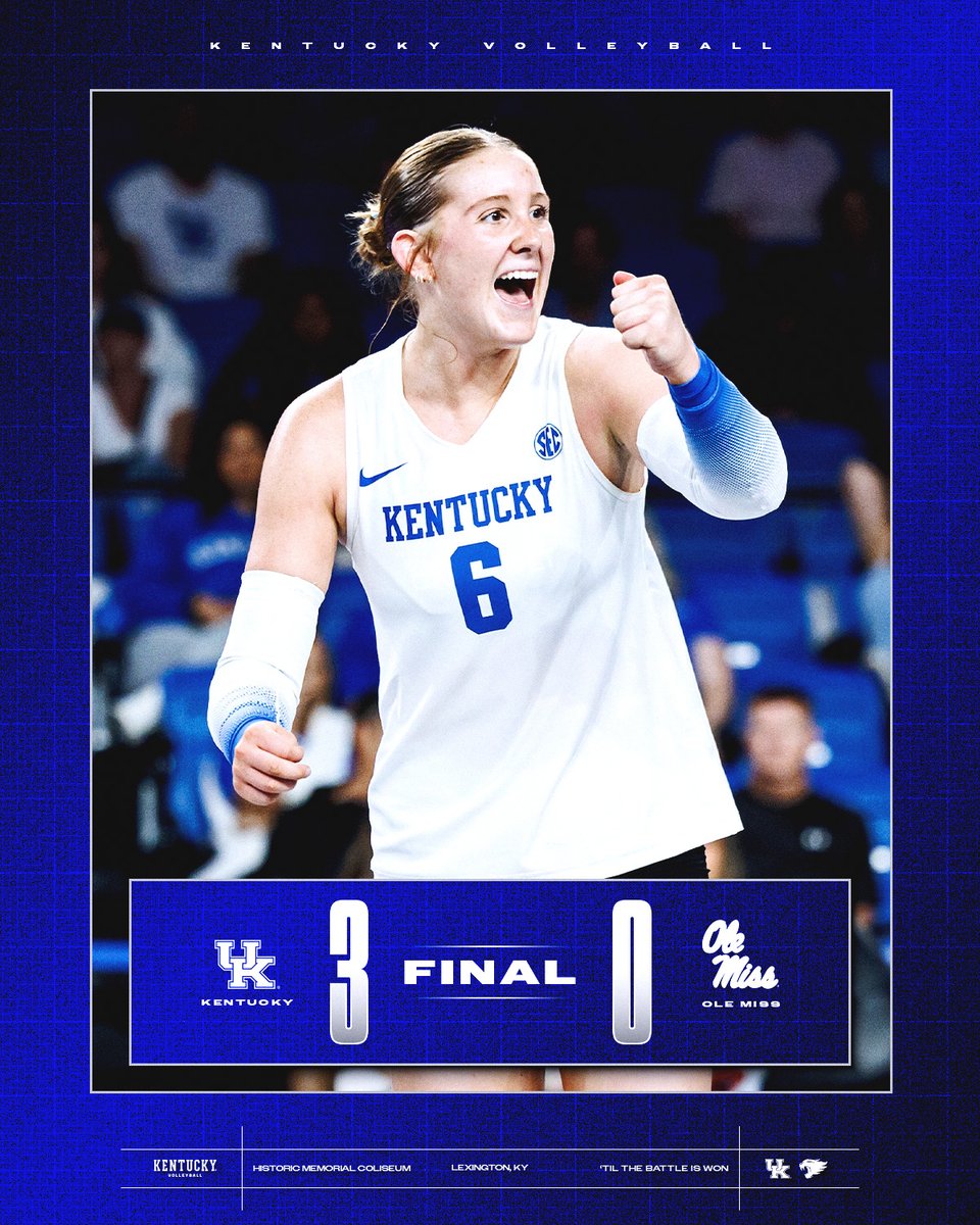 KentuckyVB's tweet photo. 🧹🧹Sweepin' good start to the weekend!🧹🧹 https://t.co/ZLqJX8DkS7