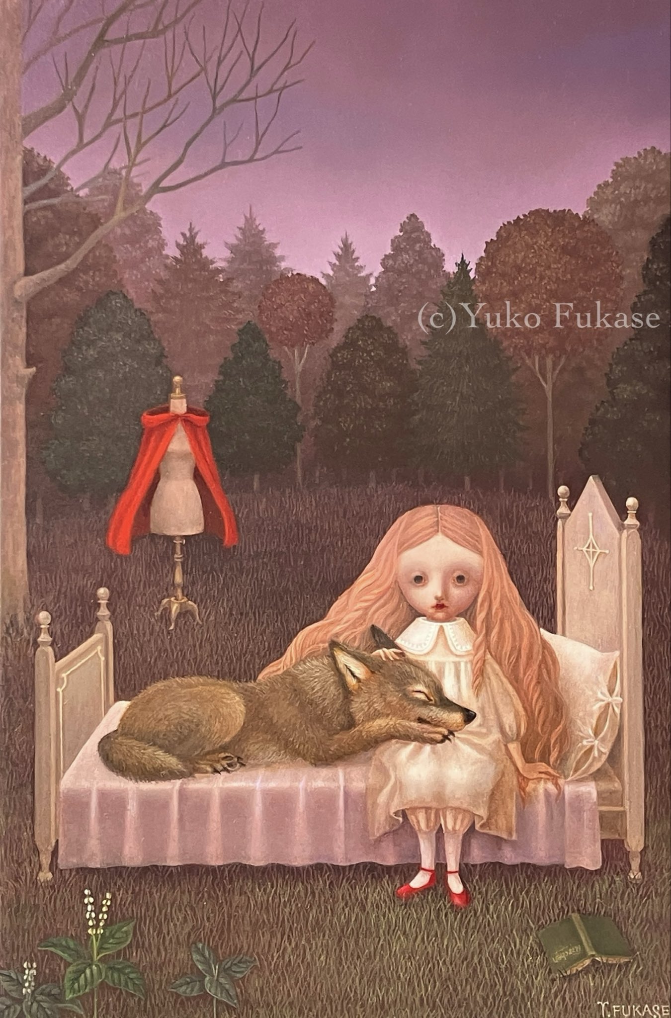 深瀬優子様　絵画作品「のばら」 深瀬優子様 絵画作品「のばら」 - メルカリ