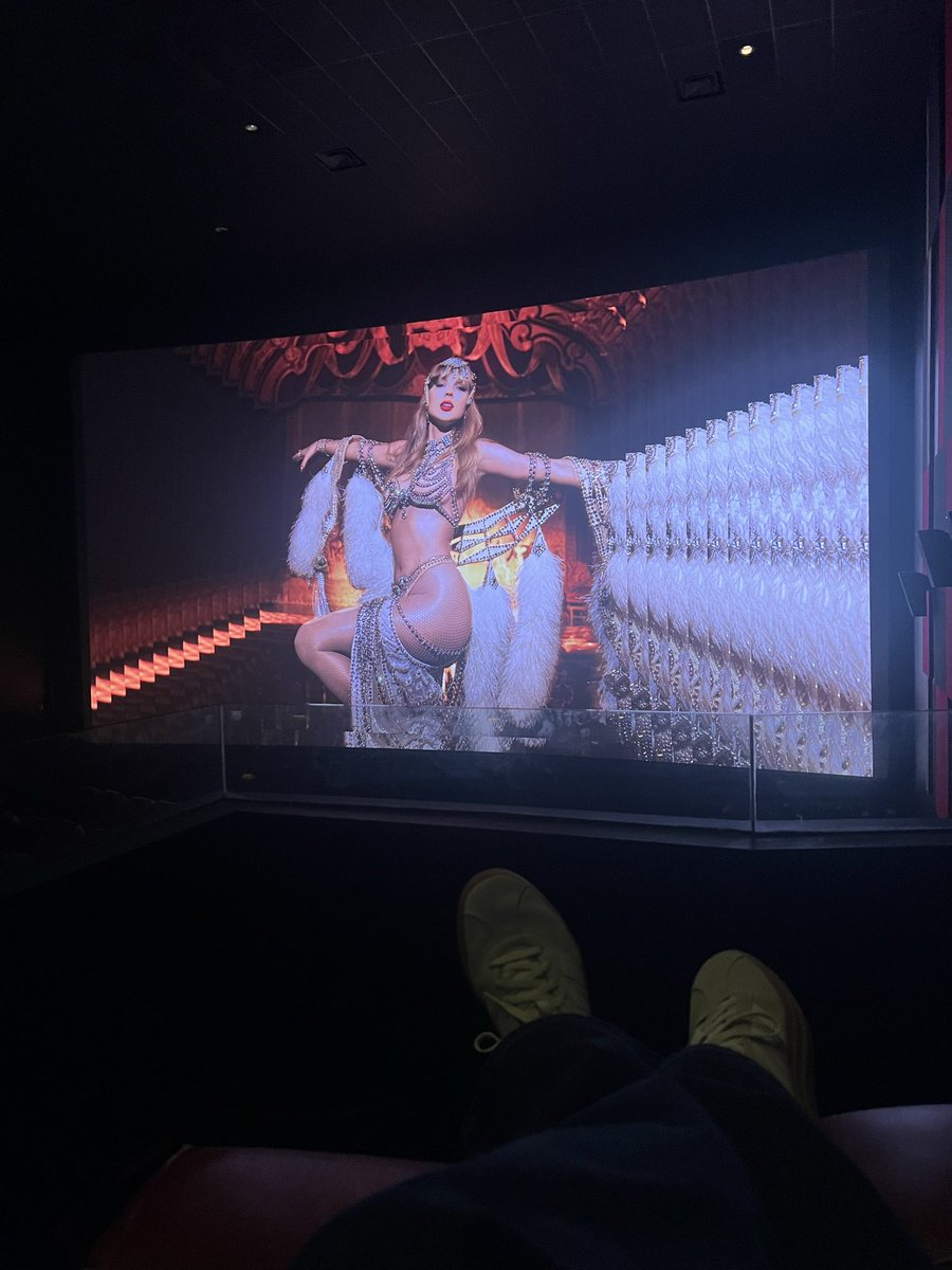 Clocking in at <a href="/AMCTheatres/">AMC Theatres</a> #TSTheLifeOfAShowgirl