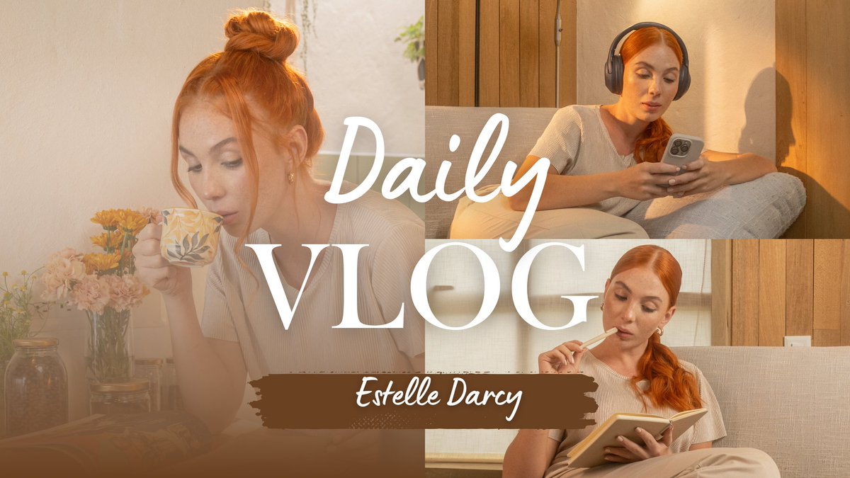 FatemaTues67650's tweet photo. ✨ Just now, I’ve created this! ✨
✨ Design / Banner Design Highlight 
📌 Content Title: Daily VLOG
📌 Creator’s Name: Estelle Darcy
📌 Visual Style: Collage of Multiple Lifestyle Photos!
#FreePalestine #LoeweSS26 #AbhishekBajaj #AbhishekBajaj #AmaalMallik #LOEWExJUNIOR https://t.co/Balwqp6xVs