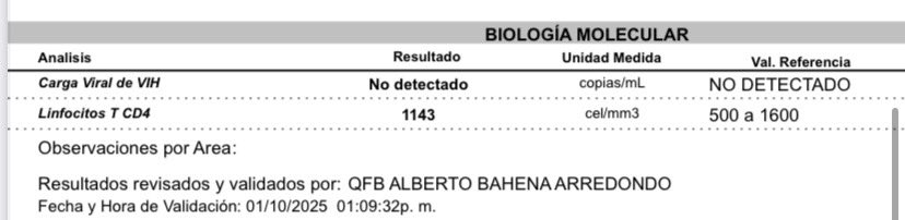 Eduardo Mondragón (@dr_lalombriz_p) on Twitter photo A 4 años del diagnóstico sigo indetectable…1 A 4 años del diagnóstico sigo indetectable…1