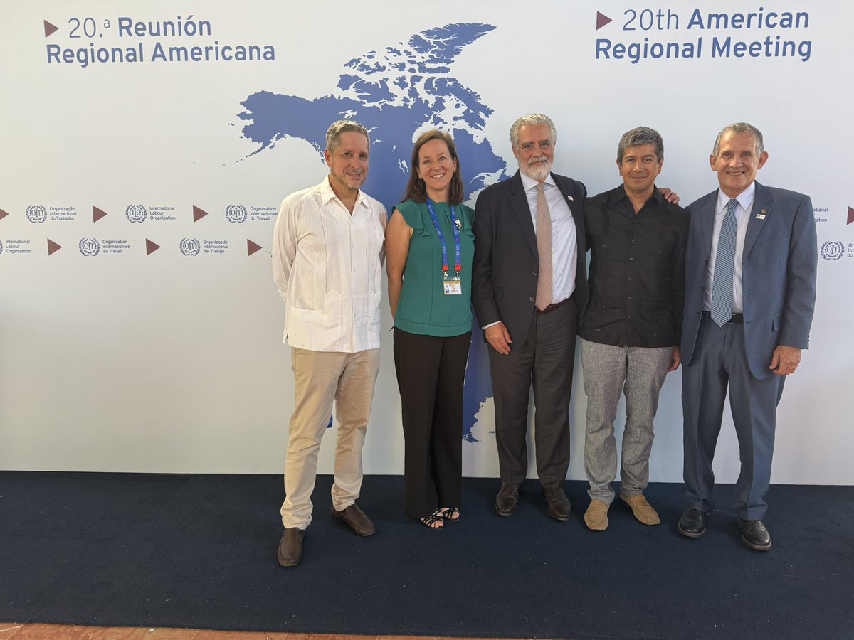 En la 20a Reunión Regional Americana de la Organización Internacional del Trabajo