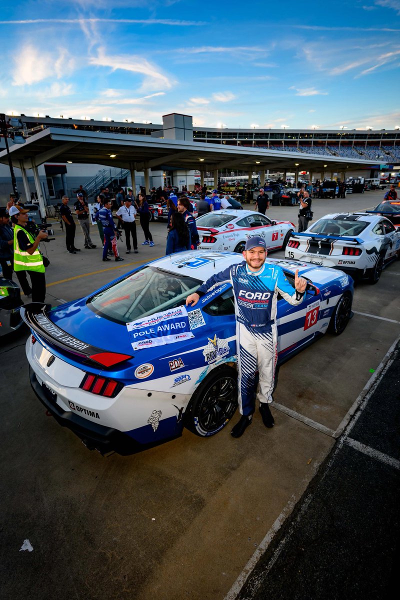 Mustang Challenge (@mustangchall) on Twitter photo The starting lineups are set for <a href="/CLTMotorSpdwy/">Charlotte Motor Speedway</a> ROVAL.
On pole:
Dark Horse: No. 13 <a href="/RobertNoaker/">Robert Noaker Racing</a>
Dark Horse Legends: No. 33 Alex Bachoura
#MustangChallenge The starting lineups are set for <a href="/CLTMotorSpdwy/">Charlotte Motor Speedway</a> ROVAL.
On pole:
Dark Horse: No. 13 <a href="/RobertNoaker/">Robert Noaker Racing</a>
Dark Horse Legends: No. 33 Alex Bachoura
#MustangChallenge