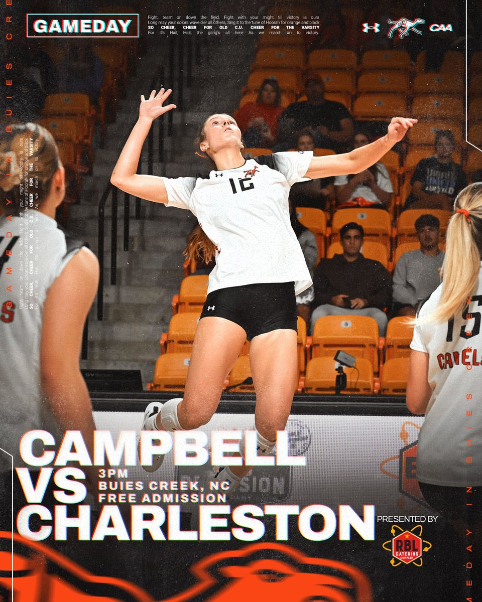 Campbell Volleyball (@gocamelsvb) on Twitter photo Bounce back πͺ
π Charleston
β° 3pm
π Gore Arena
π linktr.ee/gocamelsvb
#RollHumpsπͺπ Bounce back πͺ
π Charleston
β° 3pm
π Gore Arena
π linktr.ee/gocamelsvb
#RollHumpsπͺπ