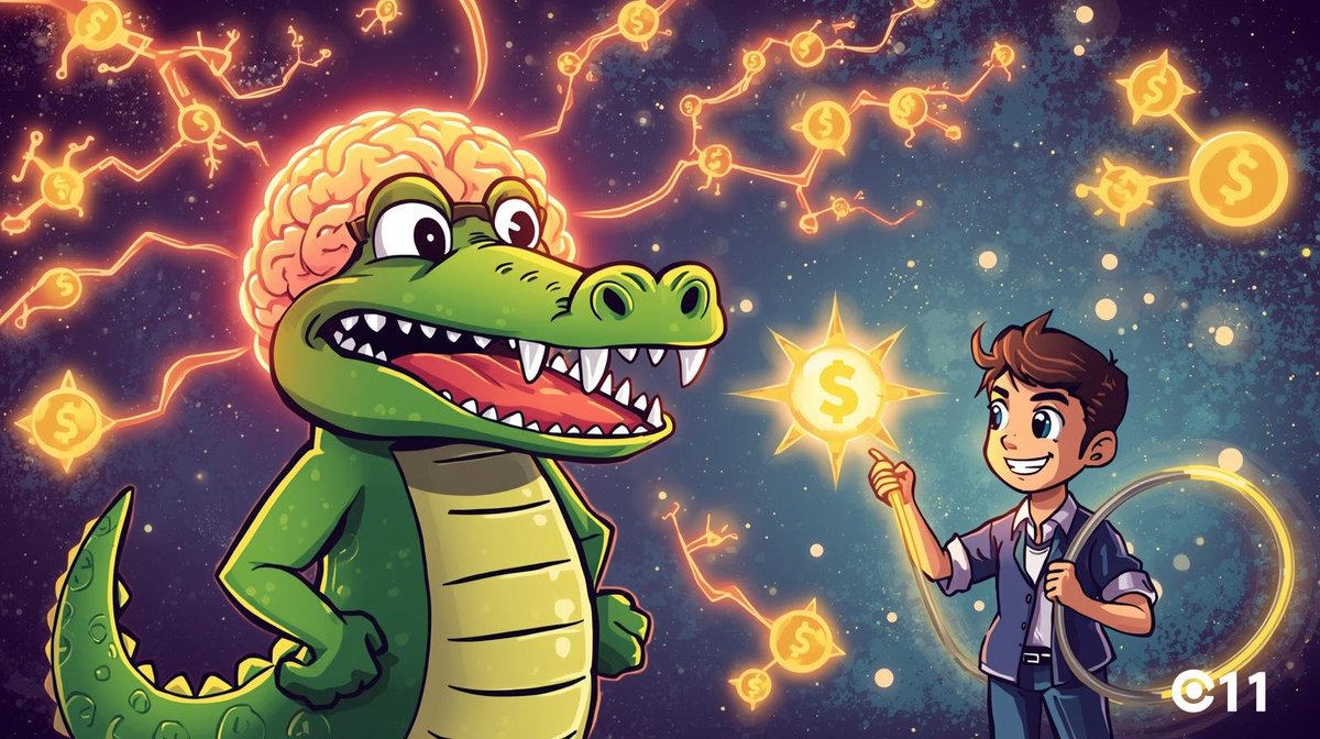 becwentan's tweet image. 🔌 IQ Transfer 🧠
Each $BRT token is like a neuron.
When you hold enough…
👉 You’re literally plugged into the Brainita Network. 🐊⚡

Smarter hold. Smarter gains. 🚀
#BRT #brainita #solana #memecoin