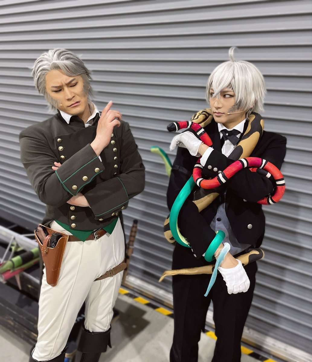 #黒執事
#生執事
ヴォルフラムさんと。