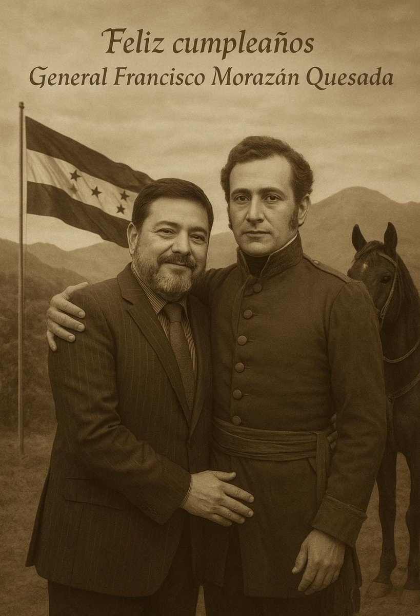 Aquí con mi antepasado, uno de mis familiares mas brillantes, José Francisco Morazán Quesada. 
Hoy en el día de su natalicio, le deseo feliz cumpleaños por la eternidad.