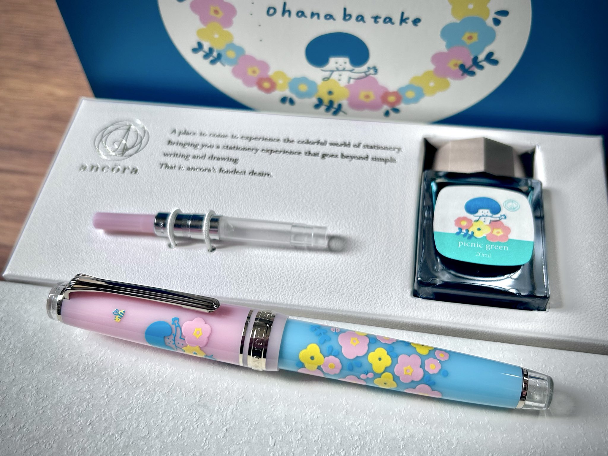 mizutamaさん 万年筆 8本 ancora（アンコーラ）イラストレーター