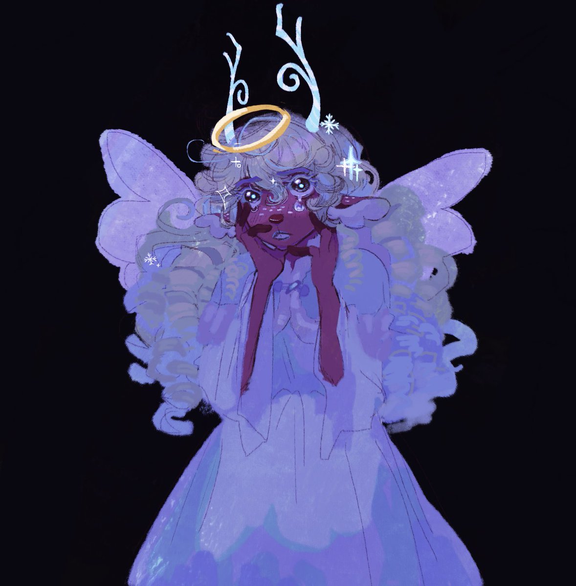 PsychiQuazar's tweet photo. Christmas angel Noelle 🌨️🪽 https://t.co/jrPKuEOvE6