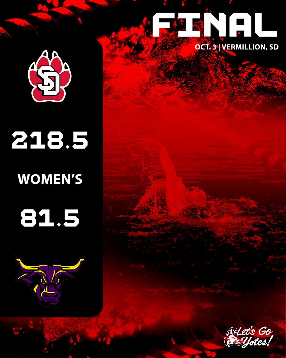 South Dakota Swim & Dive tweet media
