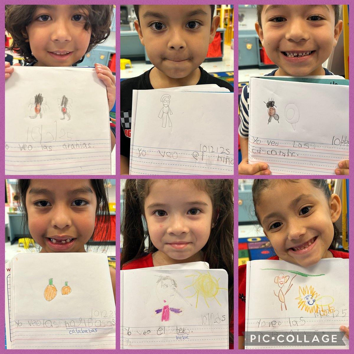 maestra_Soto's tweet image. Our kindergarten scholars are having a blast writing patterned books! Impressive writing!! ✍️ ✏️ 📝 #Kindergarten #DualLanguage #writing #authors