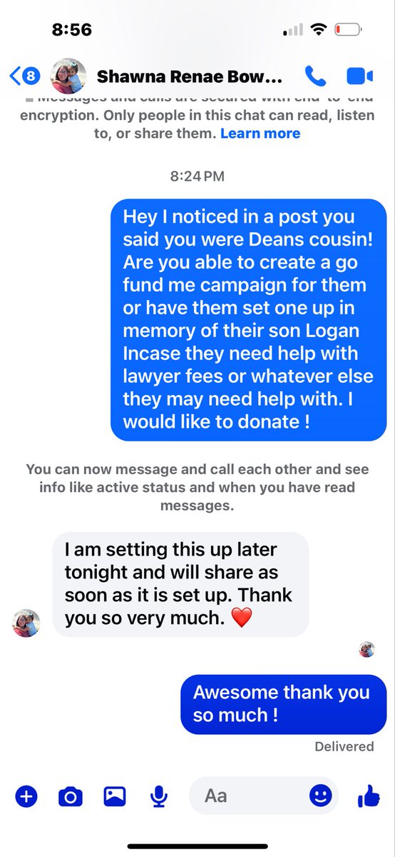 Former_Insider's tweet photo. Already got an answer back from the family of Logan Tipton, they will be setting up a go fund me tonight and sending me the link!
#Justice4Logan
#LoganFoundation
$Logan
EPmuRPmvB3eQYrrF7F7ucE2ndfs1JSGimTX8ZPQKpump https://t.co/g56eYjOn89