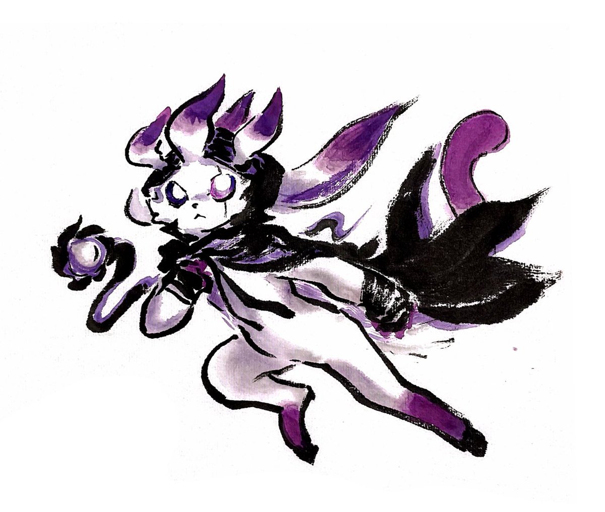 Traditional Ink style！
Gift from <a href="/RangermonWolf/">Azure Rangermon</a> 
🎨：<a href="/nekonabefantasy/">老猫</a> 
#Orioc
#Ori