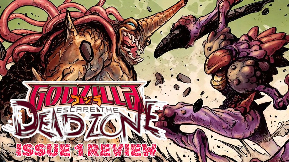 Oh this first #KaiseiFriday isn't over yet! We have another review! This one is #Godzilla: Escape the Deadzone Issue 1! The art &amp; designs in this were great it really brought the Deadzone to life! #Kaiju #Comics

Watch Here &amp; Subscribe:
youtu.be/igLlE-nMLoE