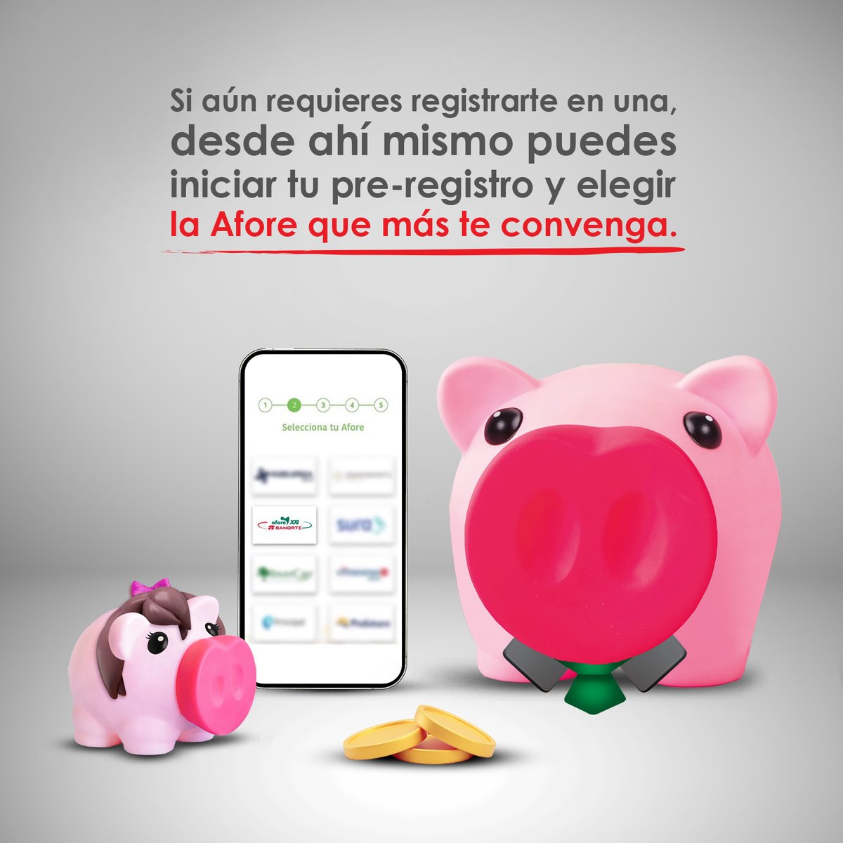 XXIBanorte's tweet photo. 🔍 Descubre en qué Afore estás en minutos:

1️⃣ Ingresa aquí: https://t.co/i3lw2oingU
2️⃣ Captura tu CURP o NSS y tu correo electrónico.

🔗 También puedes consultarla aquí: https://t.co/GE43P04CgZ

#LocalizaTuAfore #EducacionFinanciera #AhorroParaElRetiro #SAR #CuentaIndividual https://t.co/wMFDNHzZBE