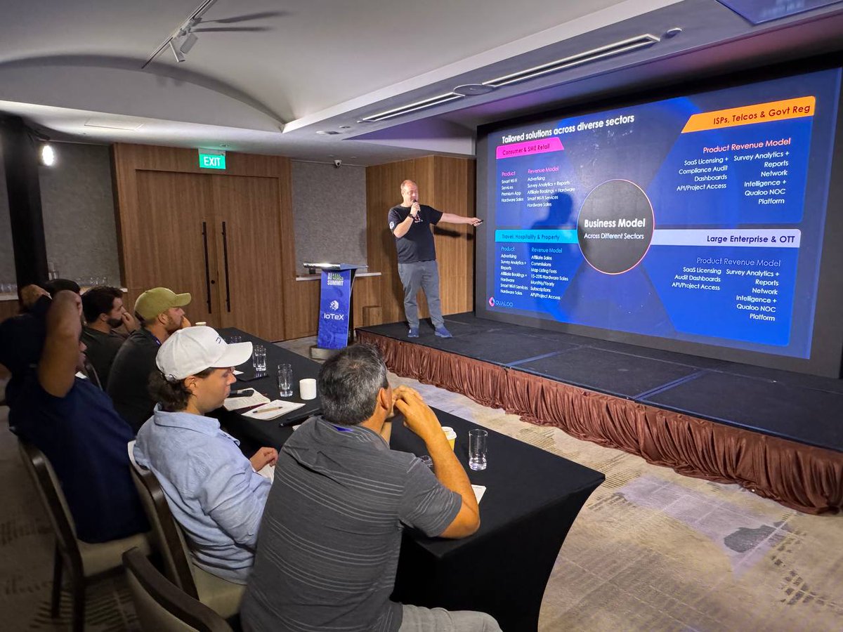 Qualoo making strides on the Global Stage
1/ London: Startup of the Year finalist at Connected Britain.
2/ Singapore: onstage with IoTeX during TOKEN2049 week + partner meetings.
3/ iOS coming next week. Screenshots coming right up! Reply VIDEO if you want a short preview and