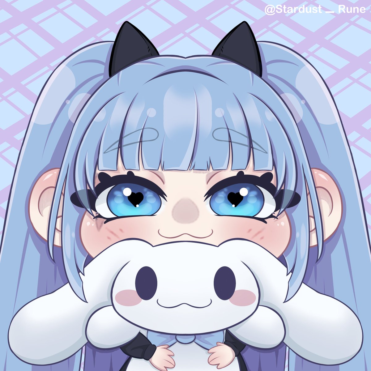 Stardust_Paniko's tweet photo. Two drawings I did from a little dynamic on fb, I'm pretty happy with the result, also my first time trying to do a real simple background at all.
#BSD #CINNAMOROLL #selfshipping  #digitalartwork https://t.co/vS2WjMiztW