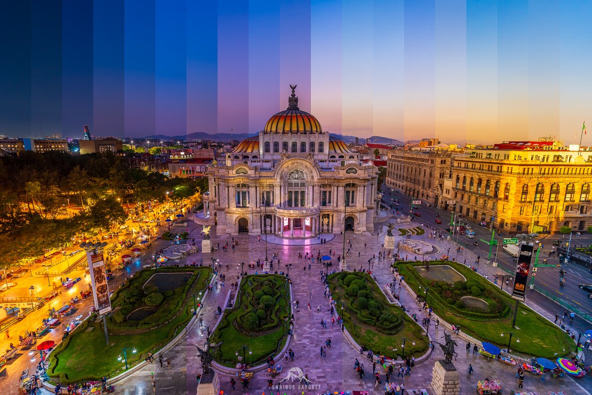 enriquebarquet's tweet photo. Palacio de Bellas
Un atardecer convertido en un mosaico de tiempo: del día a la noche en una sola imagen.

#BellasArtes #PalacioDeBellasArtes #SonyAlpha #TimeSlice https://t.co/1M9USyndD4