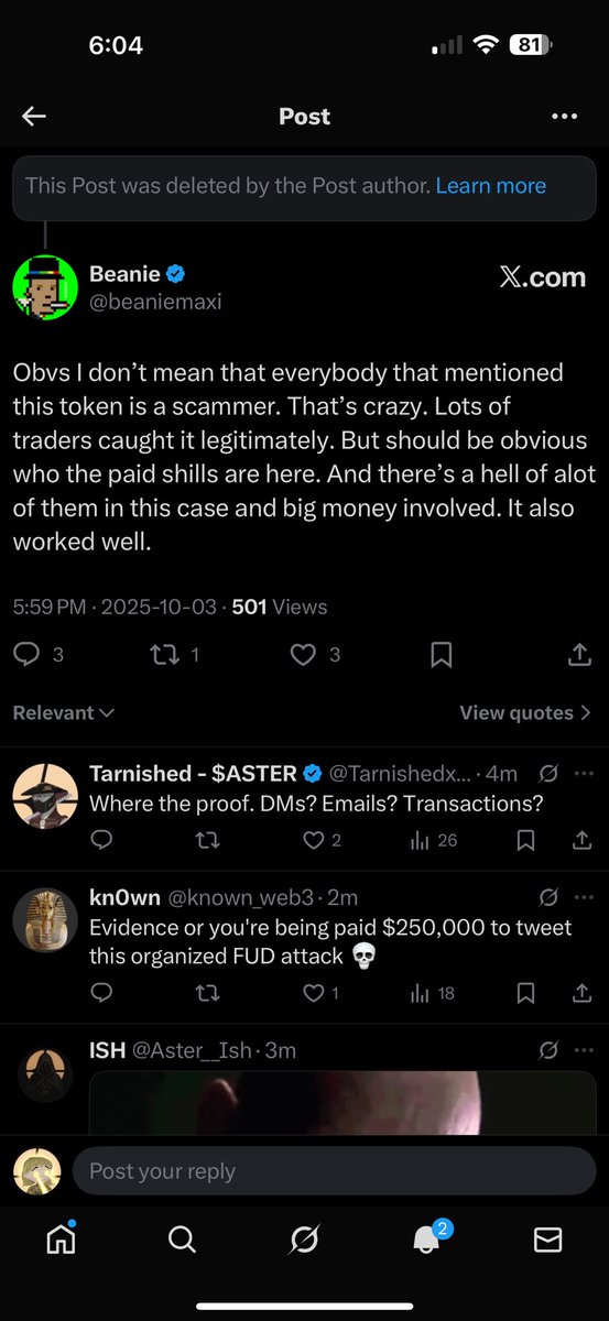 The FUD walks it self out. $Aster $4 

🥳🥳🥳🥳