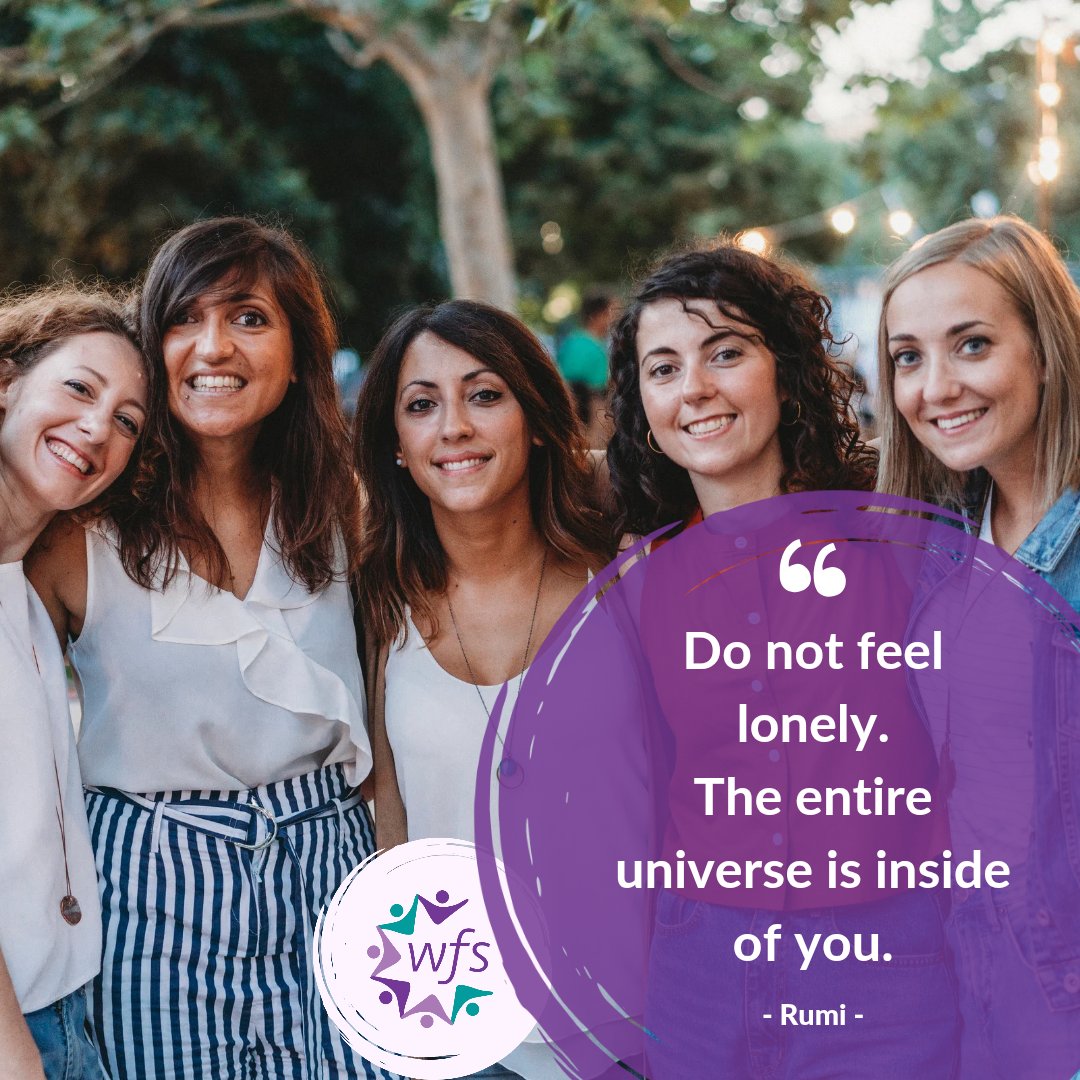 WFS4C's tweet image. All love given returns. 
I am learning to know that I am loved. 
#WFS #NewLifeProgram #Statement10
#WomenForSobriety
For more info: linktr.ee/wfsinc