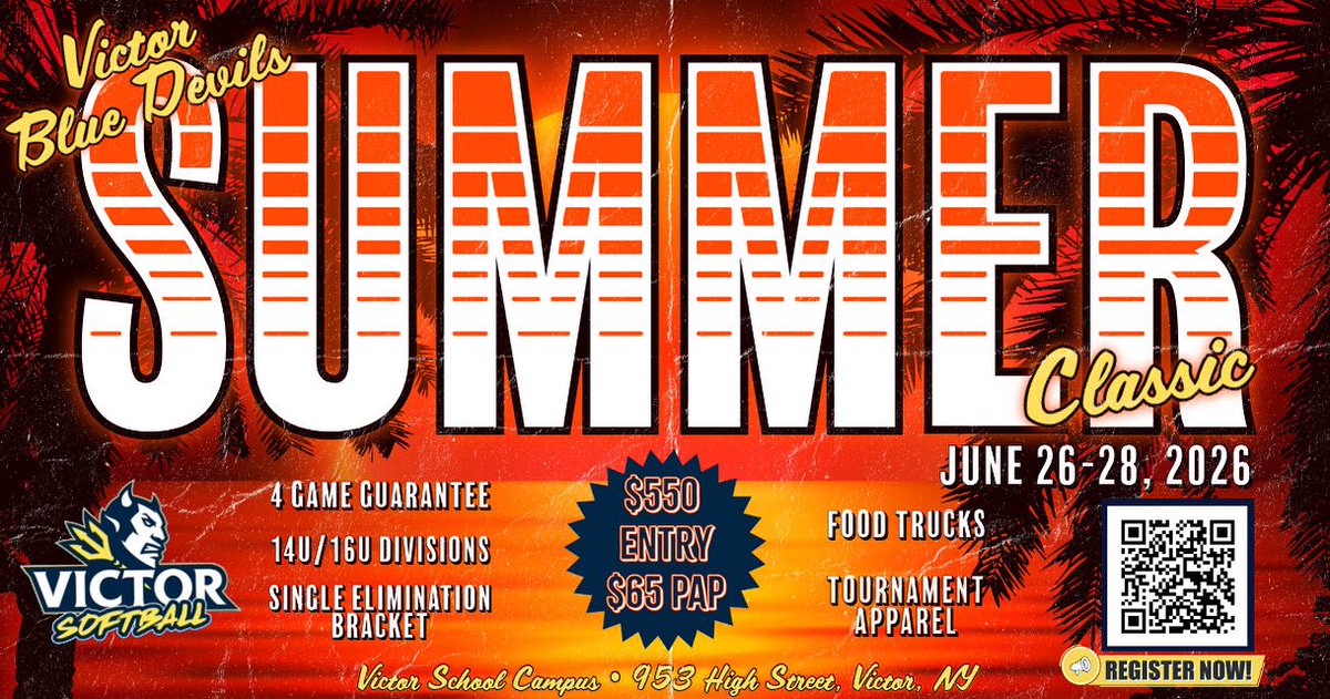 Victor Blue Devils Softball tweet media