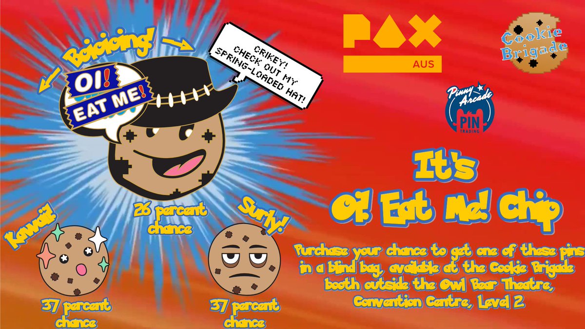 Cookie Brigade 🔜 PAXAUS tweet media