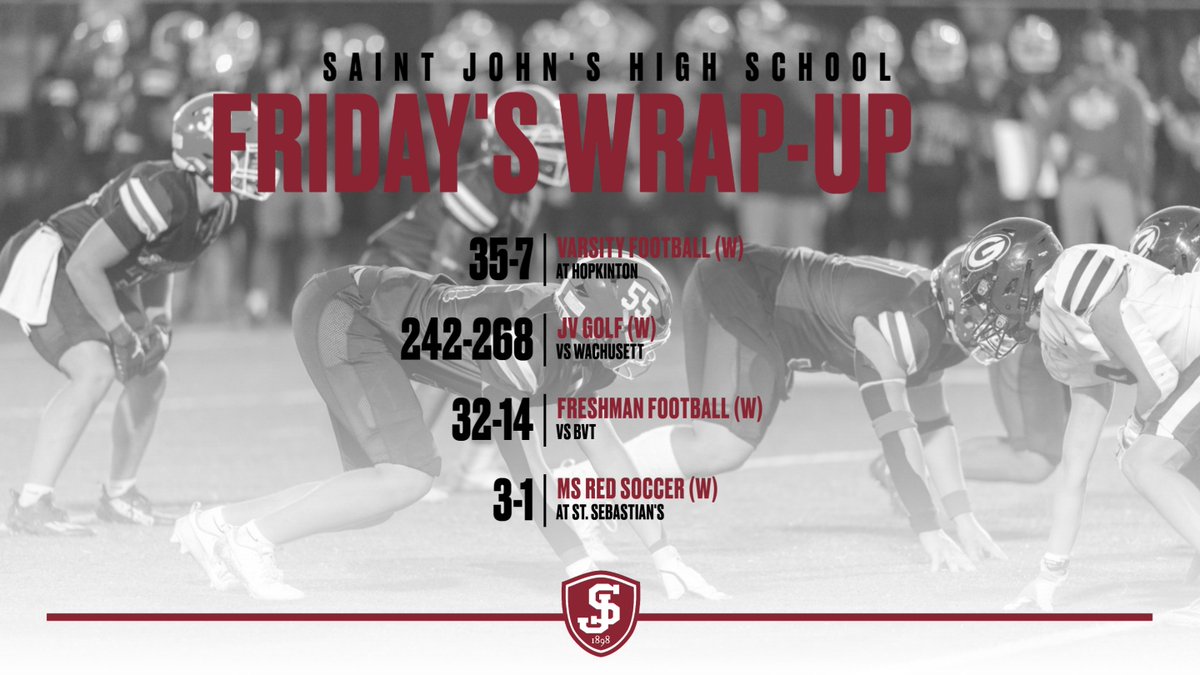 Saint John's HS Athletics tweet media