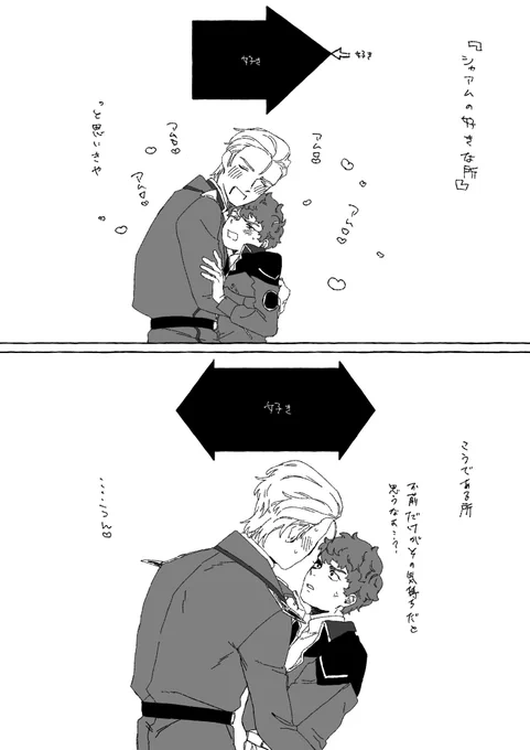 シャアム....知れば知るほど◻️の矢印の大きさが大きくなる😂 