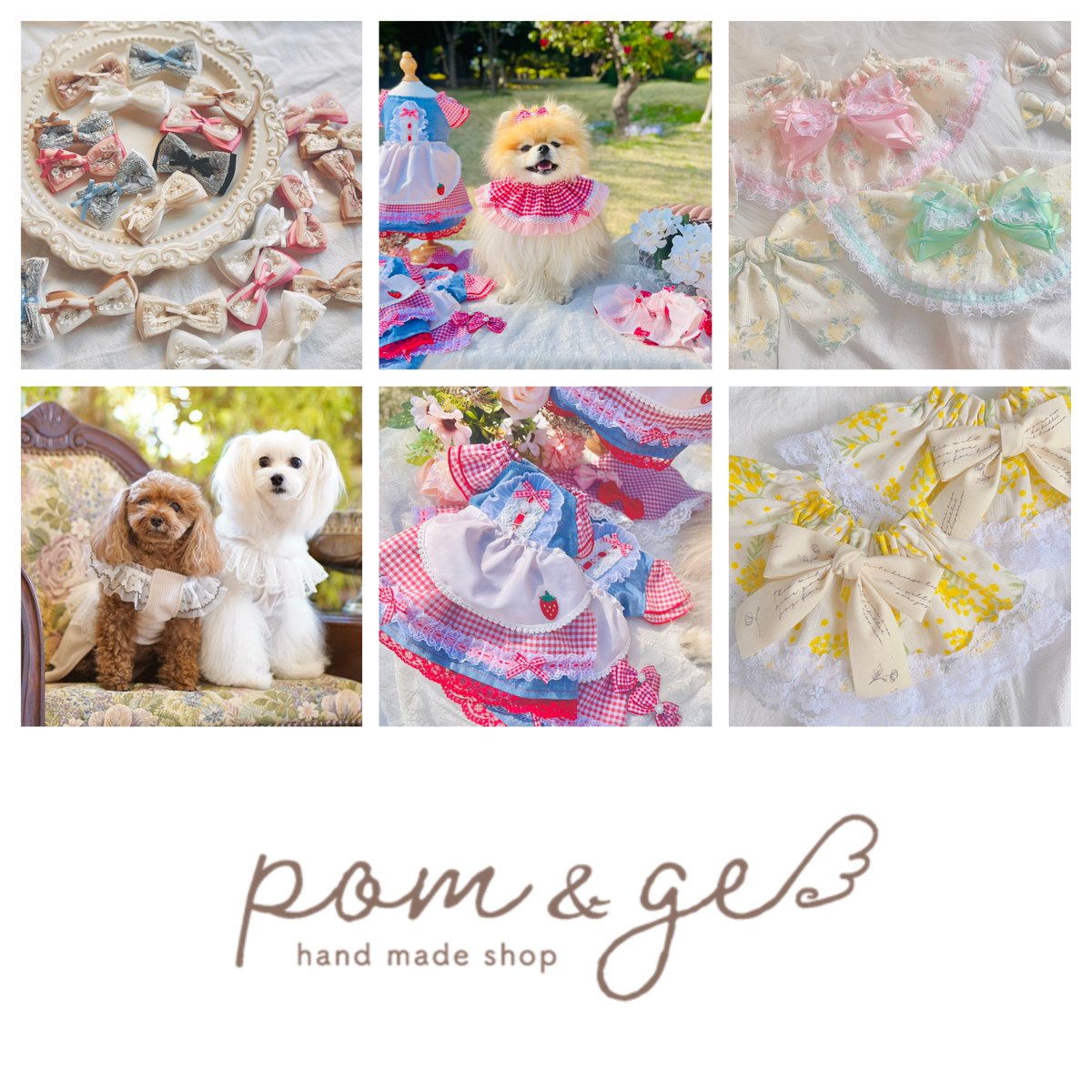 🎵POPUP開催のお知らせ🎵 看板犬がポメラニアンのハンドメイドショップ