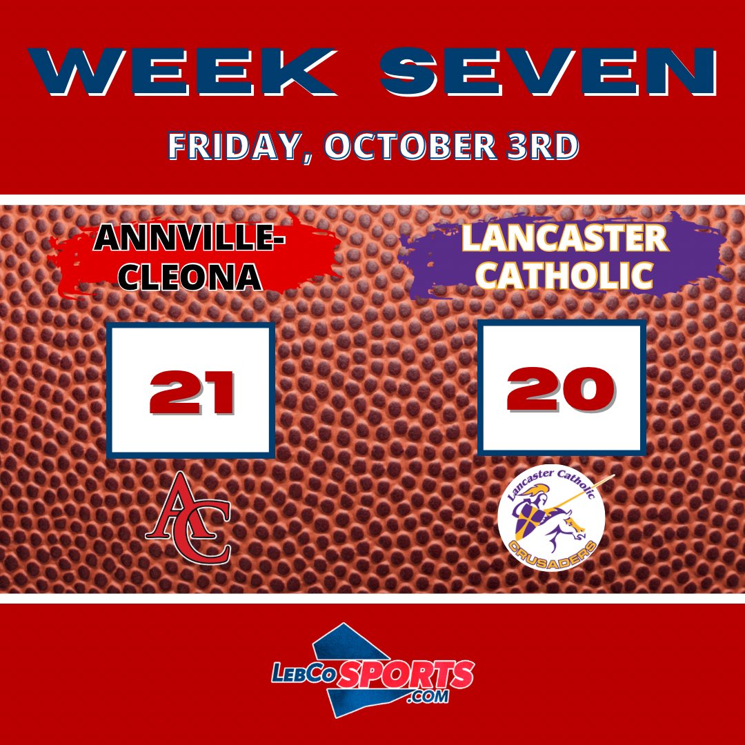 🏈 Annville Improves to 6-1! 🏈
