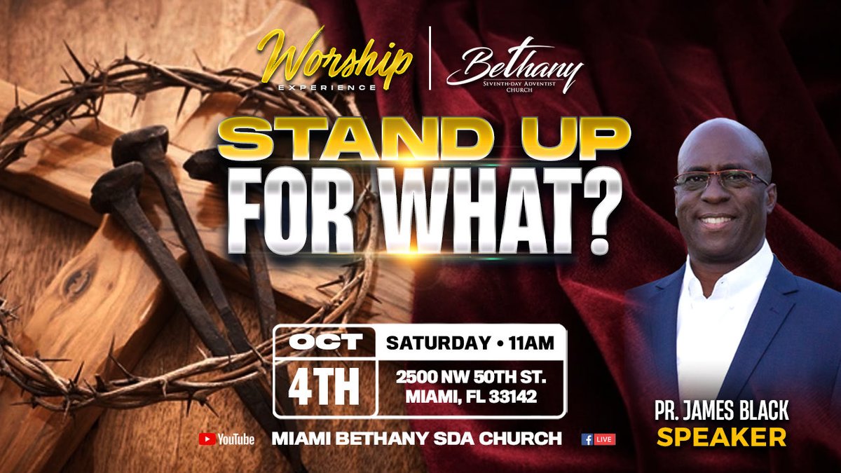 You’re invited for Sabbath worship:
youtube.com/@MiamiBethanyS…