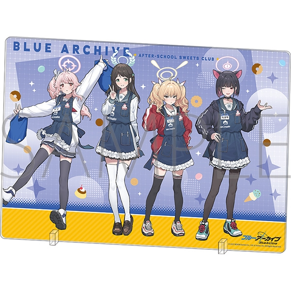 アニメイトオンラインで予約開始！ ブルーアーカイブ クリアアート