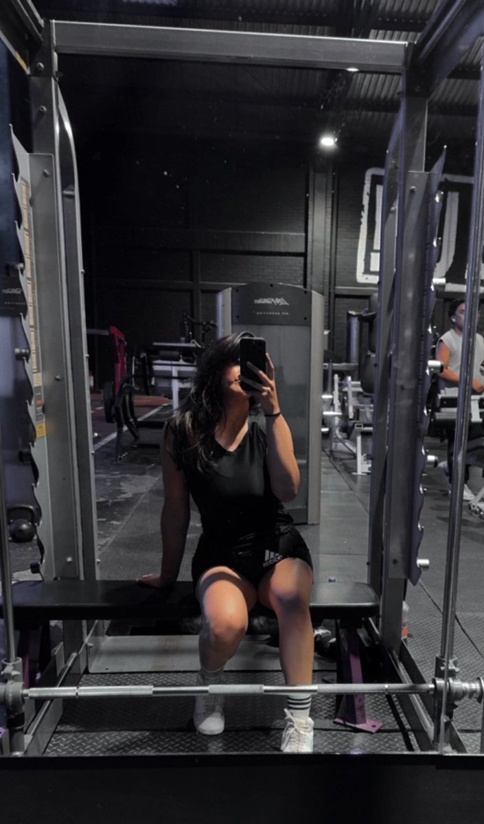 sofiaavell's tweet image. Con nulas ganas pero se entrenó.