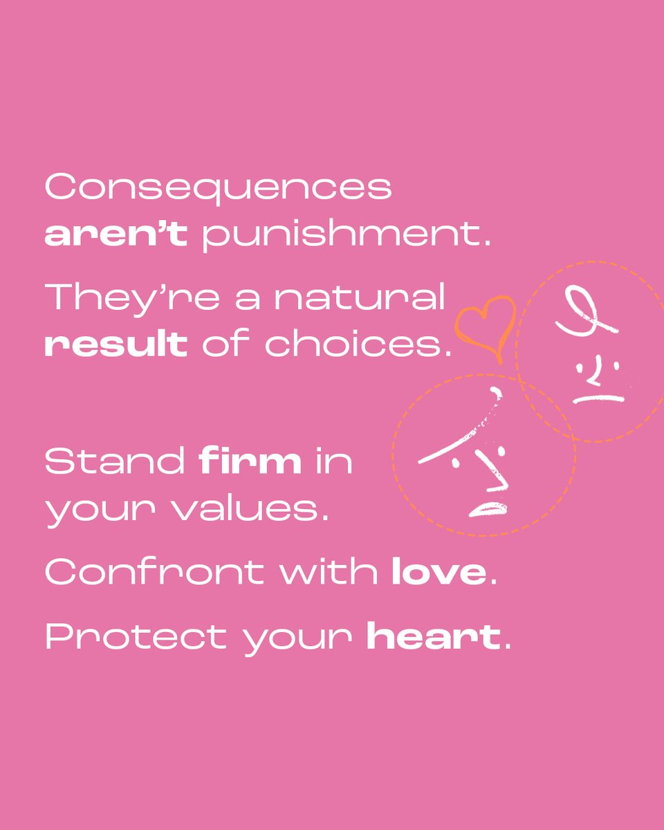 Healthy boundaries are more than talk—they’re lived out in real time, but they mean nothing without action. 

When someone crosses the line, what matters isn’t the words you said but the follow-through you choose. Consequences aren’t punishment; they’re the reality that choices
