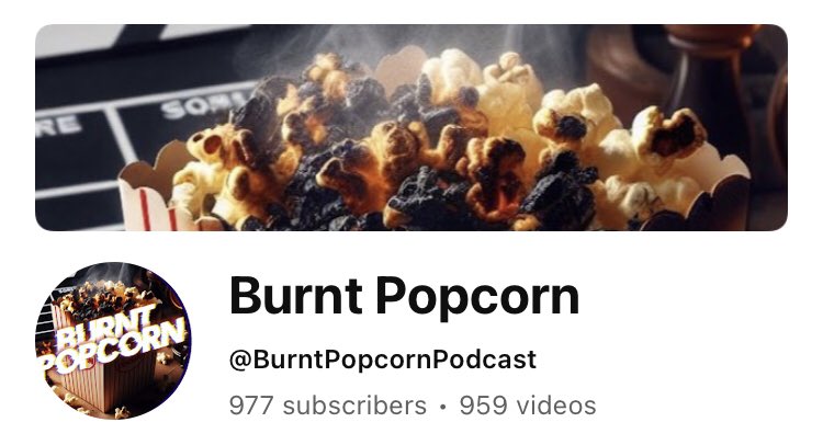 23 away from 1000!

If any one of our almost 4000 totally real and not bot followers could go over there and sub, that would be awesome!

Seriously we’ve tagged Elon twice asking to get rid of the bots, we have no idea what the real number is.

youtube.com/@burntpopcornp…