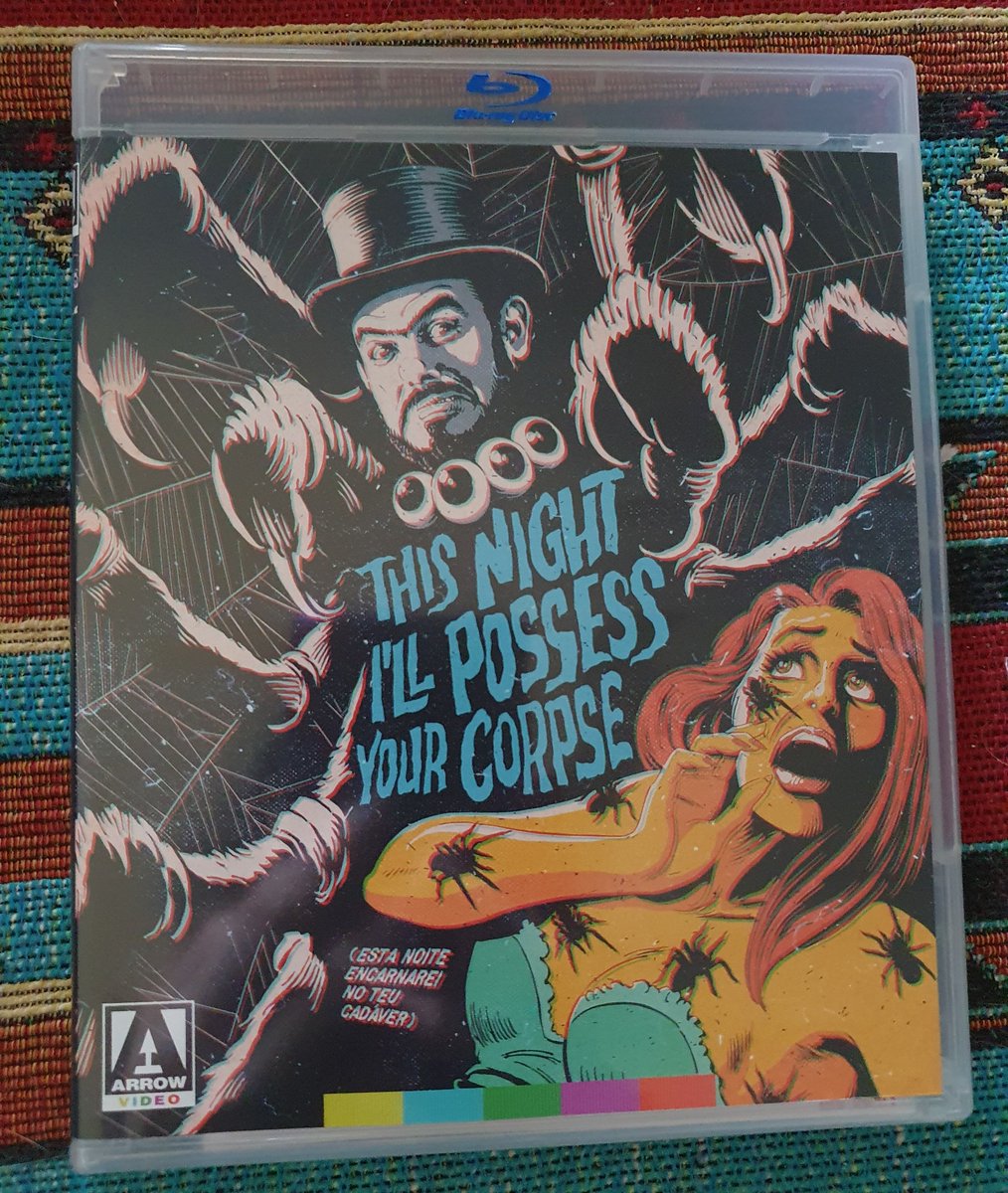 First 4 days of my #31daysofhorror

1. The Ghost of Yotsuya (1959)
2. The Bloodhound (2020)
3. Popcorn (1991)
4. This Night I'll Possess Your Corpse (1967)

Today's film was my favourite so far, Coffin Joe is such a fascinating character &amp; this film was even better than the first