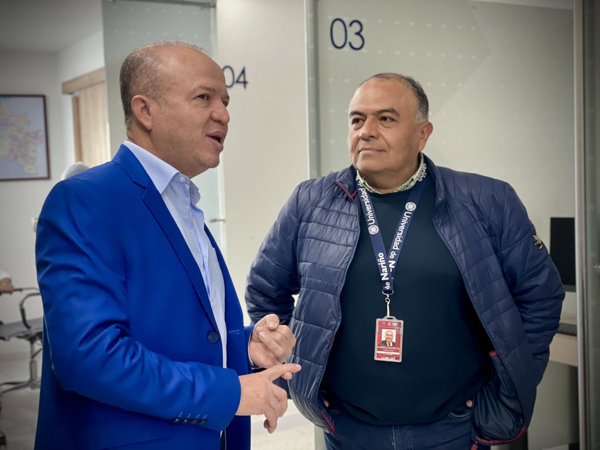 🤝 Recibimos al decano de la Facultad de Ciencias de la Salud de la <a href="/Udenar/">Udenar</a> , Harold Mauricio Casas, junto con su equipo académico, en un encuentro con nuestra área de Docencia-Servicio.

🏥 El Hospital Universitario Departamental de Nariño es hoy el principal escenario de