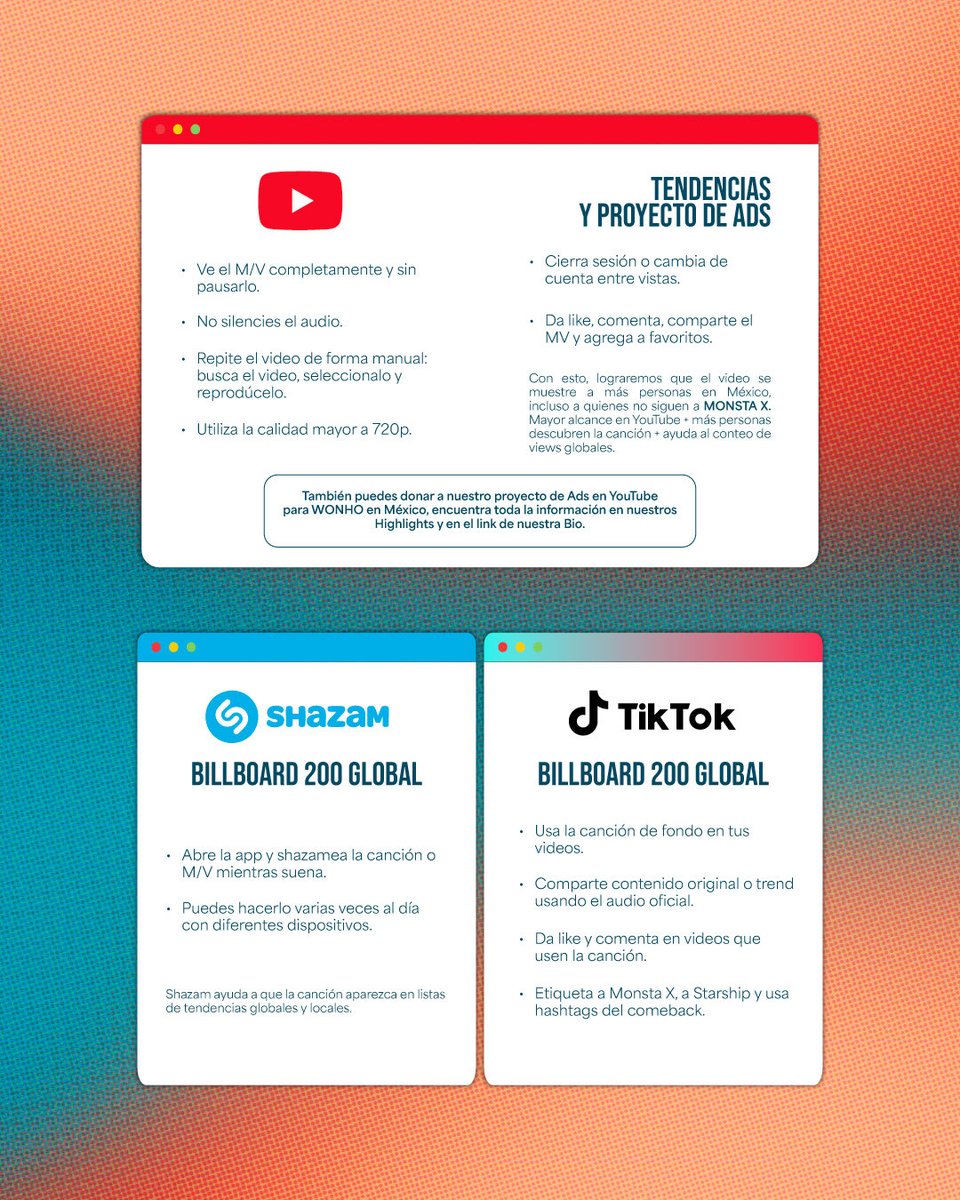 Monsta X Monbebe-Wenee México tweet media