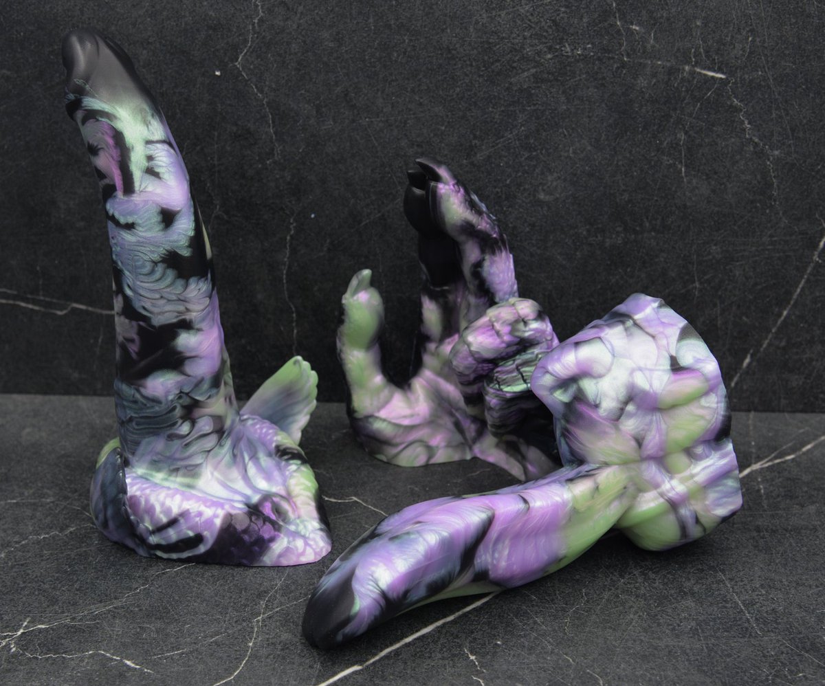 Out of my two main Halloween house colors, Nightmare Hollow usually gets most of the attention. I thought I might try to further push its sibling color, Witching Hour, to a flashier extreme and try to even the scales a bit.

I think it might've worked!